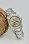 All Steel, Waterproof , Silver Cord, Cream Dial Women's Wristwatch - 2