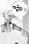 2 In 1 Adjustable Movable Bathroom Kitchen Sink Faucet Shower Head With Spiral Hose - 6