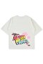 Girl's Oversize T-Shirt 10-13 Years - Ecru - 2