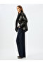 Straight Long Leg Stitching Detail Regular Waist Pocket Jeans - Longer Straight Jeans - 2