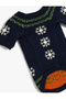 Crew Neck Dog Sweater - 3
