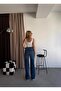 Women's Palazzo Blue High Waist Lycra Shapewear - 4