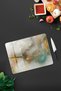 Abstract Texture and Pastel Colored Tempered Glass Cutting Board 21X30 cm Size Uv Printing - Ckt034 - 2