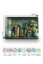 Green Bottles and Plants Themed Tempered Glass Cutting Board 21X30 cm Uv Printing - Ckt067 - 7