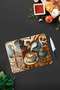 Coffee and Cookies Themed Tempered Glass Cutting Board 21X30 cm Size Uv Printing- Ckt049 - 2