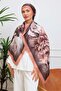 Floral Watercolor Patterned Digital Soft Shawl