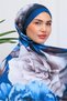 Floral Watercolor Patterned Digital Soft Shawl - 4