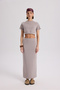 Paloma Mink Crop Skirt Set - 2
