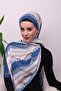 Chain Luxe Patterned Digital Soft Shawl - 5