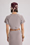 Paloma Mink Crop Skirt Set - 4
