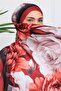 Floral Watercolor Patterned Digital Soft Shawl - 3