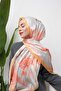 Art Bloom Watercolor Patterned Digital Soft Shawl - 5