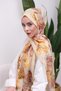 Floral Touch Patterned Digital Soft Shawl - 3