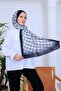 Shady Square Patterned Digital Soft Shawl - 6