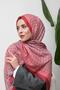 Houndstooth Gradient Patterned Digital Soft Shawl - 4