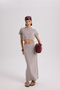Paloma Mink Crop Skirt Set