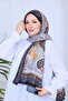 Motif Harmoni Patterned Digital Soft Shawl - 6