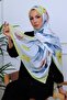 Botanical Flowers Patterned Digital Soft Shawl - 4