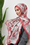 Floral Acrylic Patterned Digital Soft Shawl - 6