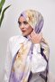 Art Bloom Watercolor Patterned Digital Soft Shawl - 4