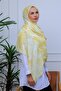 Unique Watercolor Floral Print Digital Soft Shawl - 5