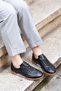 261501 Genuine Leather Lace-Up Rubber Sole Casual Sneakers Shoes - 7