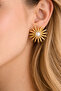 Zorya Gold Starry Pearl Elegant Gold Earrings