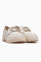 Women's Leather Daily Loafers Shoes 26Y D26Ya-3640 Beige - 5