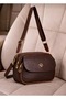 Women's Crossbody Bag with Flap and Zipper, Multi-Compartment Shoulder Bag - 2