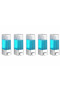 Wall Mounted Manual Liquid Soap Dispenser 5 Pcs Adhesive and Screw-On Non-Spill Soap Dispenser 350 ml A-1