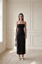 My Fashion Belt Li Strapless Maxi Dress