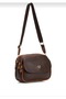 Women's Crossbody Bag with Flap and Zipper, Multi-Compartment Shoulder Bag - 3