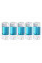 Wall Mounted Manual Liquid Soap Dispenser 5 Pcs Adhesive and Screw-On Non-Spill Soap Dispenser 350 ml V-1