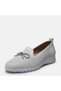 Large size women's wedge shoes genuine Leather shoes 41-42-43-44-white - 8