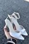 Rez Ten Patent Leather Ankle-Tie Thin Heel Stylish Women's Shoes - 4