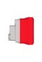 Schuko socket for 2 Himel modules, IP20, red - 4
