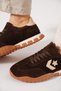 About Genuine Leather yan star women's sports shoes coffee Suede - 4