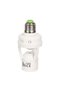 E27 socket, with motion sensor, plastic - 2