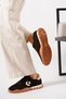 About Genuine Leather yan star women's sports shoes coffee Suede - 3