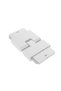 Ceiling/wall connector for track, white - 2