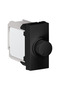 Himel dimmer, 1 module, black - 2