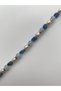 Real Pearl Kyanite Stone Blue Quartz Natural Stone Bracelet - 3