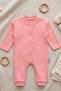 Daisy Patterned Baby Girl Jumpsuit - 3