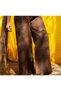 Premium cotton Coffee brown colour 2pc sleeveless co-ord Set / coord set for women - 2
