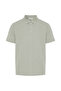 Men's Green Polo Collar Knitted Short Sleeve T-Shirt