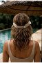 Soleil Vizör – Women's Summer Sun Hat with Wide Brim |   Beach & Pool Use - 3