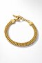 Heart Detailed Steel Mesh Bracelet - 3