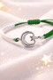 Green White Moon Star Fan Bracelet - 8