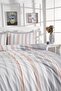 İbiza P Cotton U Ç Double Duvet Cover Set 200X220 cm Gray - 3