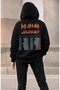 Unisex Def Leppard Journey Back Printed Hooded Sweatshirt, Oversized Rock Band Themed Hoodie - 3